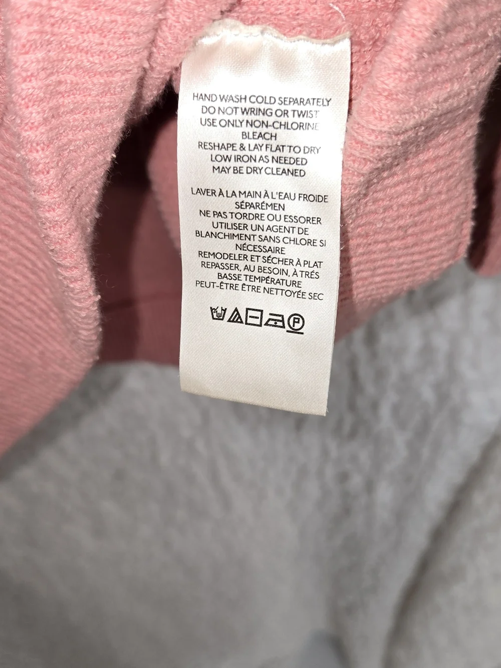 Free People Cozy Women's Pink Turtleneck Sweater‎ Size Xs